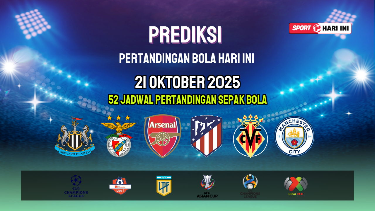 Prediksi Bola Hari Ini 21 Oktober 2025: Jadwal Lengkap