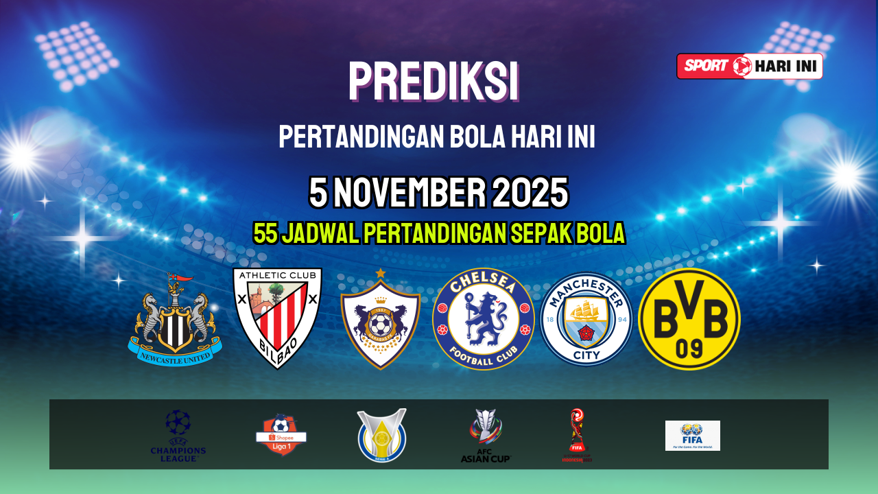 Prediksi Bola Hari Ini 5 November 2025: Jadwal Lengkap