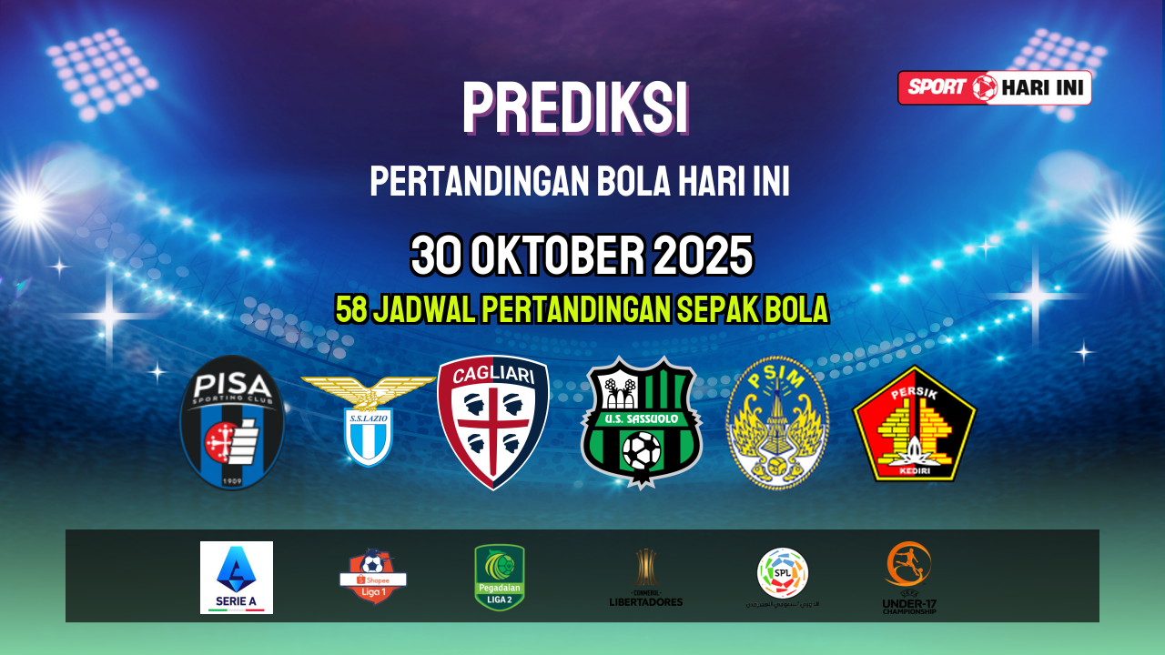 Prediksi Bola Hari Ini 30 Oktober 2025: Jadwal Lengkap