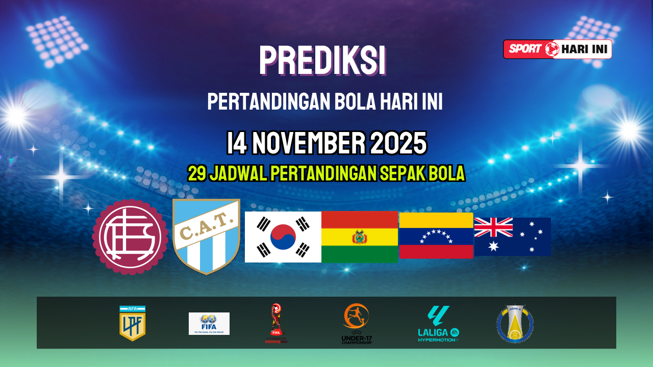 Prediksi Bola Hari Ini 14 November 2025: Jadwal Lengkap