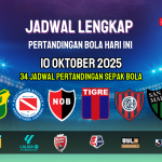 Prediksi Bola Hari Ini 10 Oktober 2025: Jadwal Lengkap